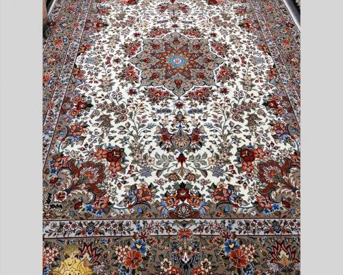  تک ۹ متری قم گل ابریشم  ۶۰ خونه کرک اعلا نیوزلندی نقشه مهرگان زمینه کرم حاشیه خاکی  