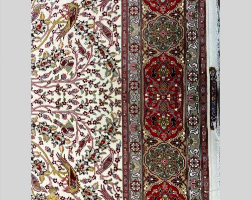 قالیچه نقشه چهل طوطی 
