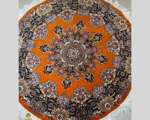 قالیچه دستباف دایره