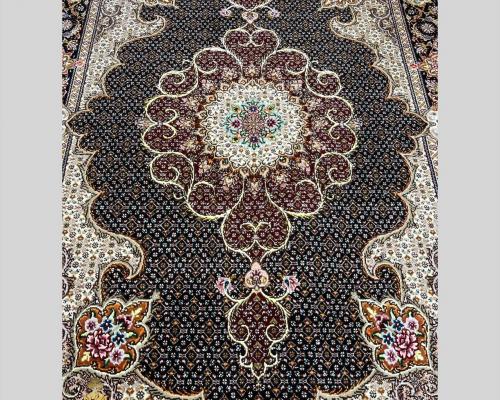 قالیچه ماهی نقشه موج مهر